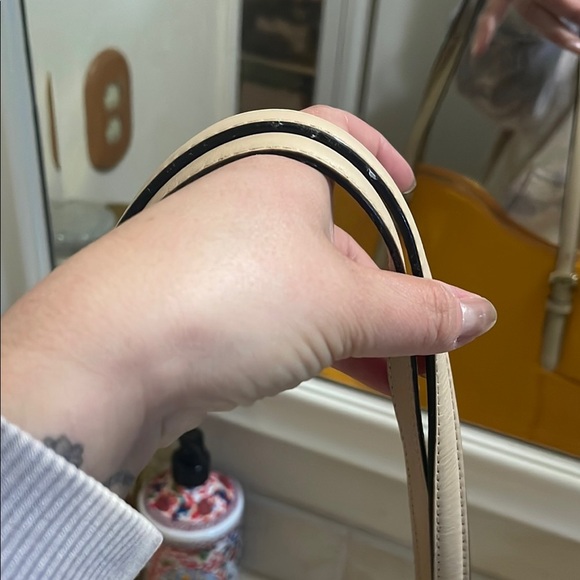 MICHAEL KORS - Yellow Leather Tote Bag - EUC - Picture 4 of 13